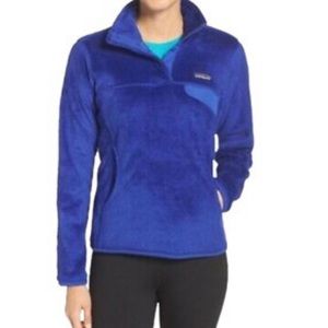 Patagonia Re-tool pullover in blue. S